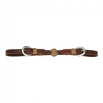 Royal King Leather Curb Strap w/ Rawhide Ball 52-580-0-0