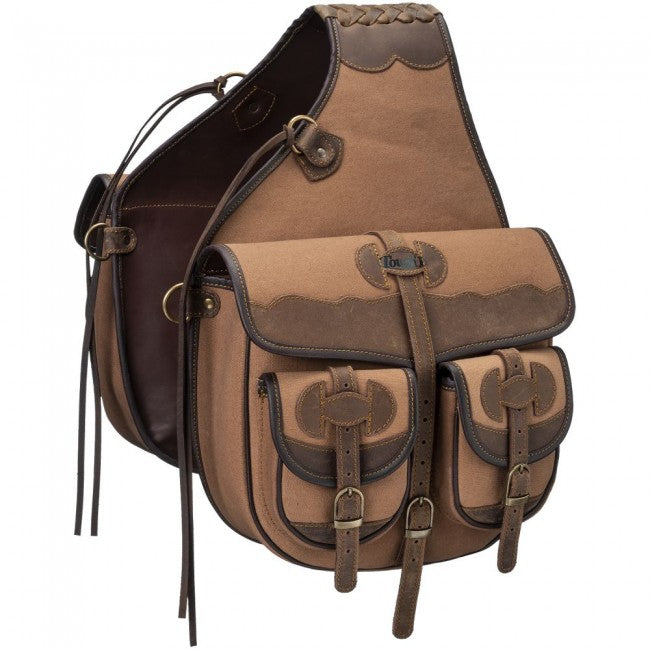 Tough-1 Canvas Trail Bag with Leather Accents 61-9928