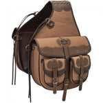 Tough-1 Canvas Trail Bag with Leather Accents 61-9928