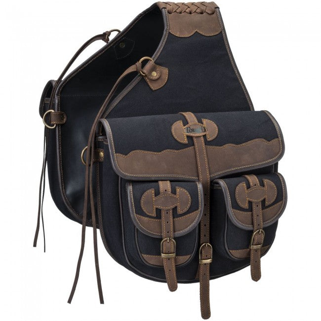 Tough-1 Canvas Trail Bag with Leather Accents 61-9928