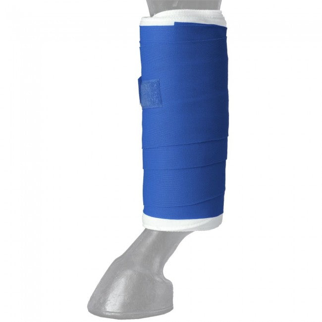 blue leg wraps