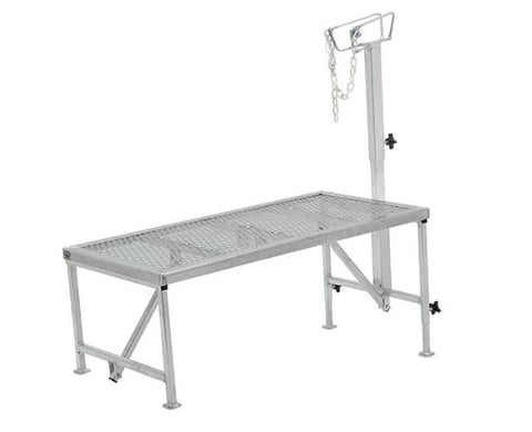 Aluminum Trimming Stand with Adjustable Headpiece