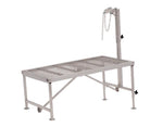 Complete Aluminum Trimming Stand w/ Solid Adjustable Cheek - 24-1/2"x48-1/2"
