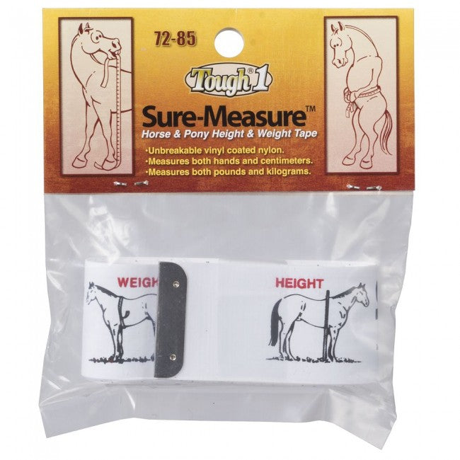 Sure Measure Horse & Pony Height & Weight Tape