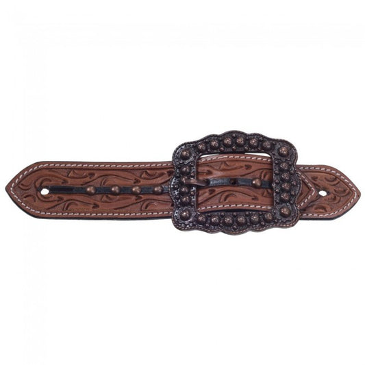 Cooper Belt Buckle Bling Spur Straps