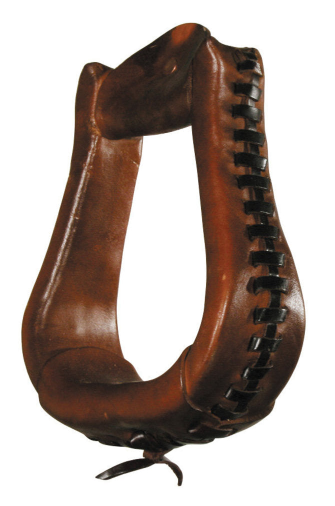 Laced Leather Stirrups by Circle Y