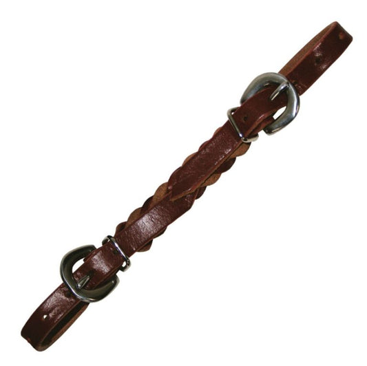 Sharon Camarillo Braided Latigo Curb Strap