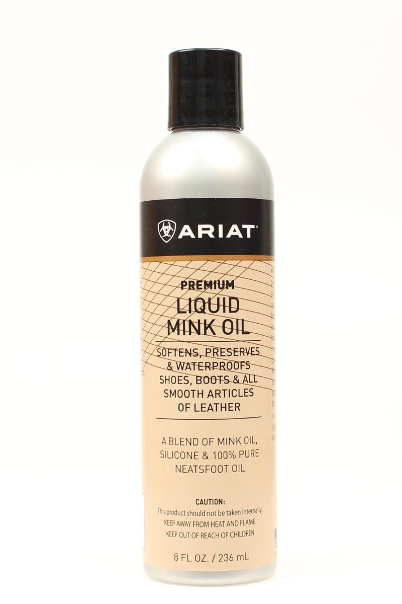 Ariat Liquid Mink Oil - 8 ounce