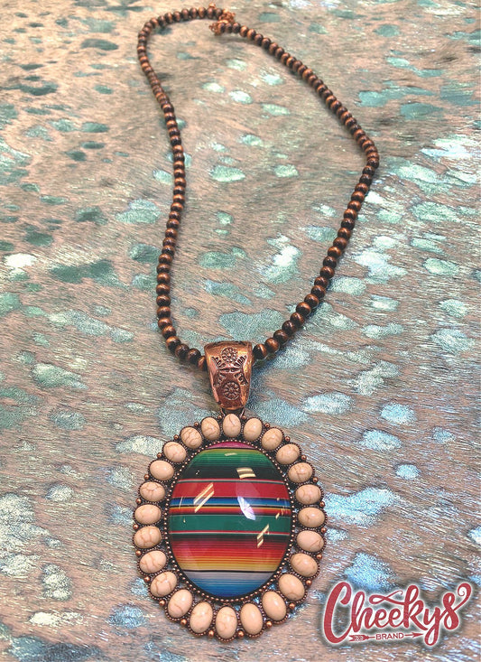 Stella Serape Necklace by Cheekys