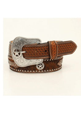 Cody James® Men’s Hair on Hide Belt