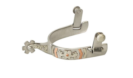 Ladies' Spur with Floral Design
