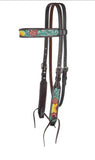 Rising Sunflower Browband by Circle Y