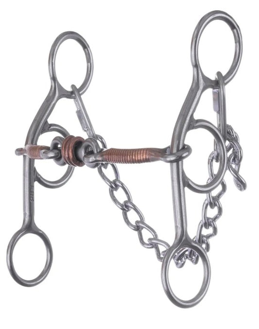 Reinsman Sarah Rose McDonald Wrapped Dog Bone Bit
