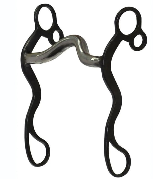 Reinsman Shank Ported Sweet Iron Curb Chain