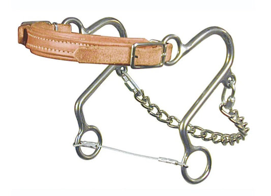 Reinsman Leather Nose Little S Hackamore