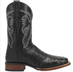 Mens Black Ostrich Dan Post Boot Alamosa