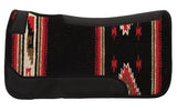 Contoured Single Weave Wool Blend Felt Saddle Pad