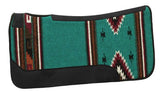 Contoured Single Weave Wool Blend Felt Saddle Pad