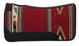 Contoured Single Weave Wool Blend Felt Saddle Pad