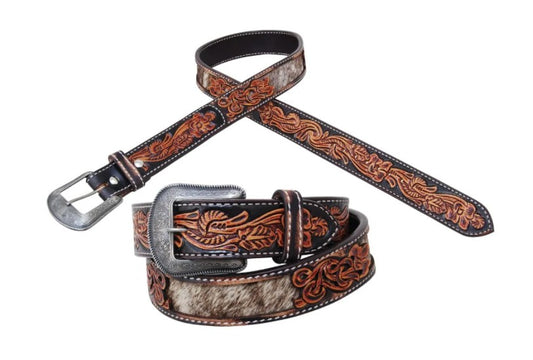 Hair on Hide Belt by Circle Y