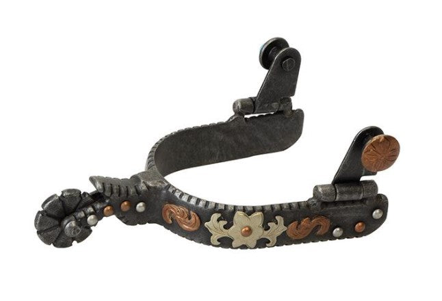 Ladies' Spur with Floral Design