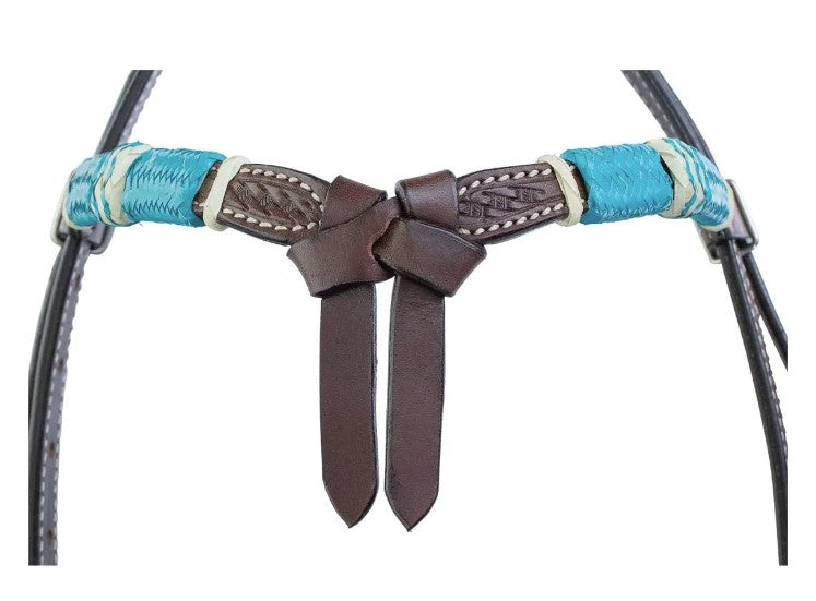 Turquoise Roundup Futurity Brownband by Circle Y