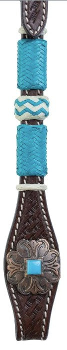 Turquoise Roundup Futurity Brownband by Circle Y