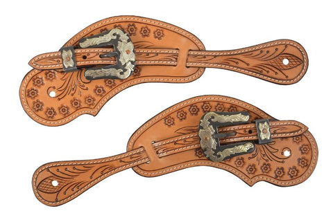 Aces High Spur Straps by Circle Y