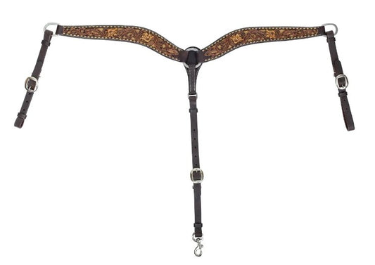 Dusty Floral Breast Collar
