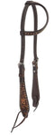 Dusty Floral One Ear Headstall by Circle Y