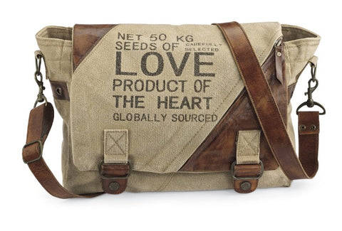 Seeds Of Love Messenger Bag