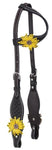 Royal King 3D Sunflower Single Ear Headstall