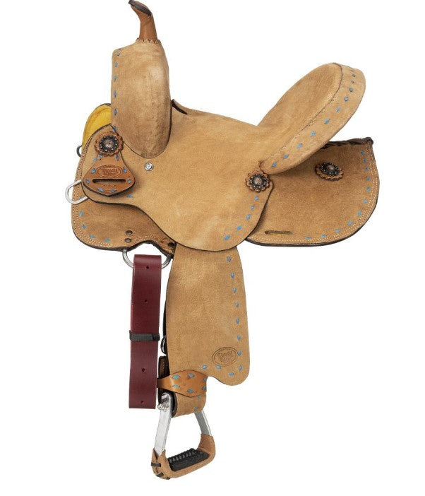 Royal King Youth Medina Roughout Barrel Saddle
