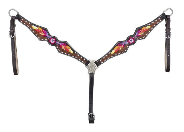 Royal King Feather & Flower Breastcollar