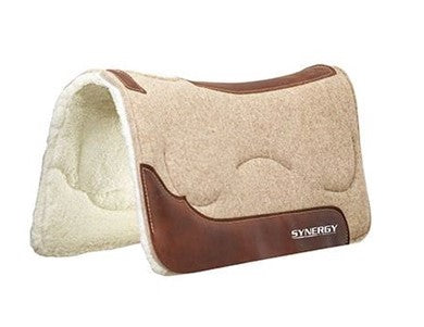Wool Blend Felt Performance Saddle Pad by Synergy