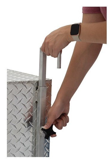 Jackpot Box with Aluminum Treadplate
