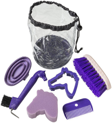 6 Piece Jr Grooming Kit - Purple
