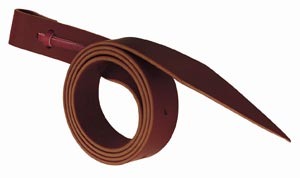 Leather Latigo with Holes, 1-1/2" x 60"