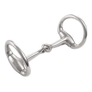 Miniature Eggbutt Snaffle Bit with 3-1/2" Mouth