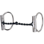 Offset Dee Bit with 5" Sweet Iron Twisted Wire Mouth