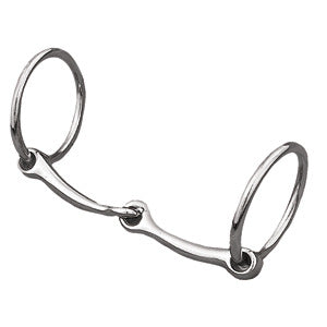 O Ring Snaffle Bit with 5" Mouth