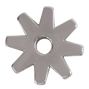 Weaver 8 Point Replacement Rowel, Stainless Steel, 1"