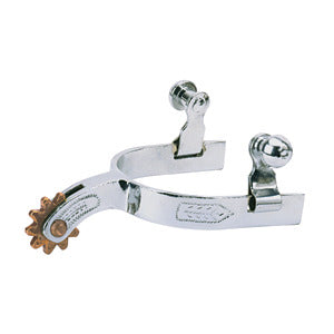 Weaver Children's Spurs with Engraved Band