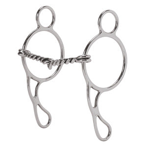 Weaver Gag Bit with 5" Twisted Wire Snaffle Mouth