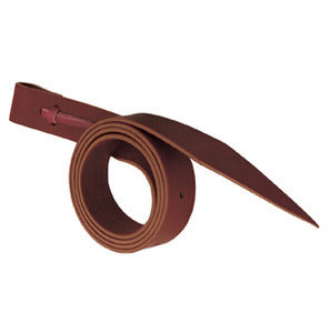 Weaver Latigo with Holes, Burgundy, 1-1/2" x 72"