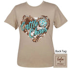 Cattle & Chaos Tan Shirt by Lulu Mac