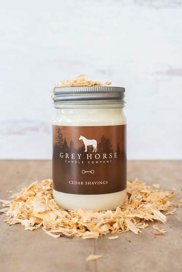 Grey Horse Candle 12oz Jar