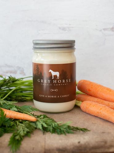 Grey Horse Candle 12oz Jar