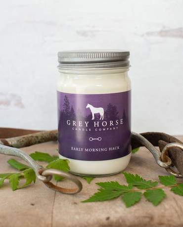 Grey Horse Candle 12oz Jar