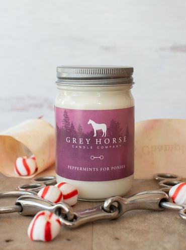 Grey Horse Candle 12oz Jar